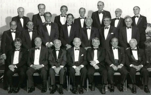 1985 past presidents group shot