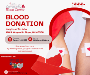 2025 Blood Drive Flyer