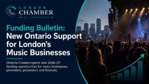 Funding Bulletin New Ontario Support for London’s Music Businesses