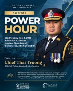 Power Hour is a new London Chamber of Commerce event series