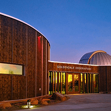 Goldendale Observatory exterior entrance