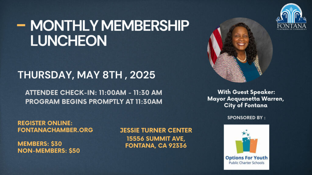 May 2025 Luncheon Flyer