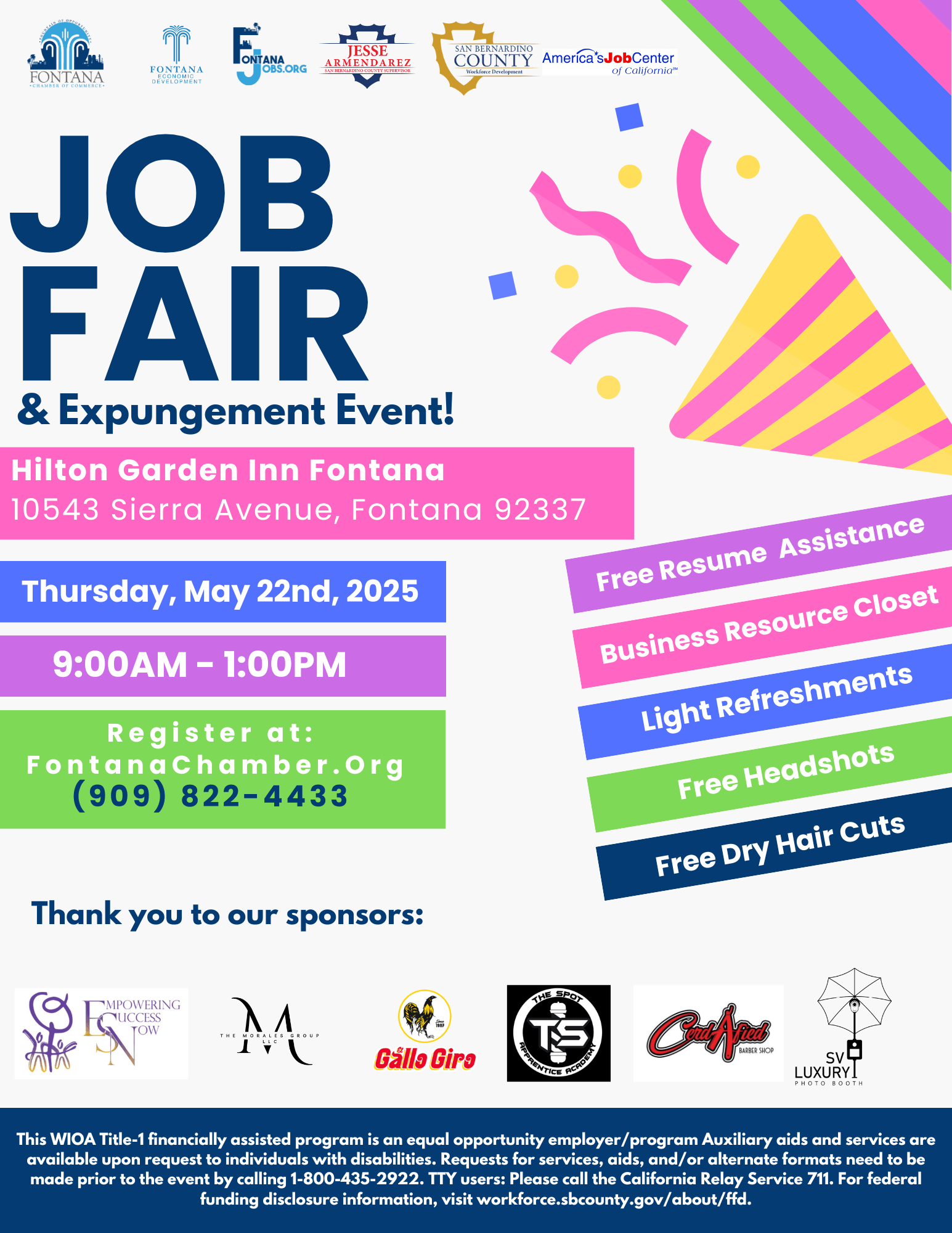 May 25 Job Fair May 25 Job Fair