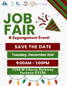 December Job Fair Save the Date December Job Fair Save the Date