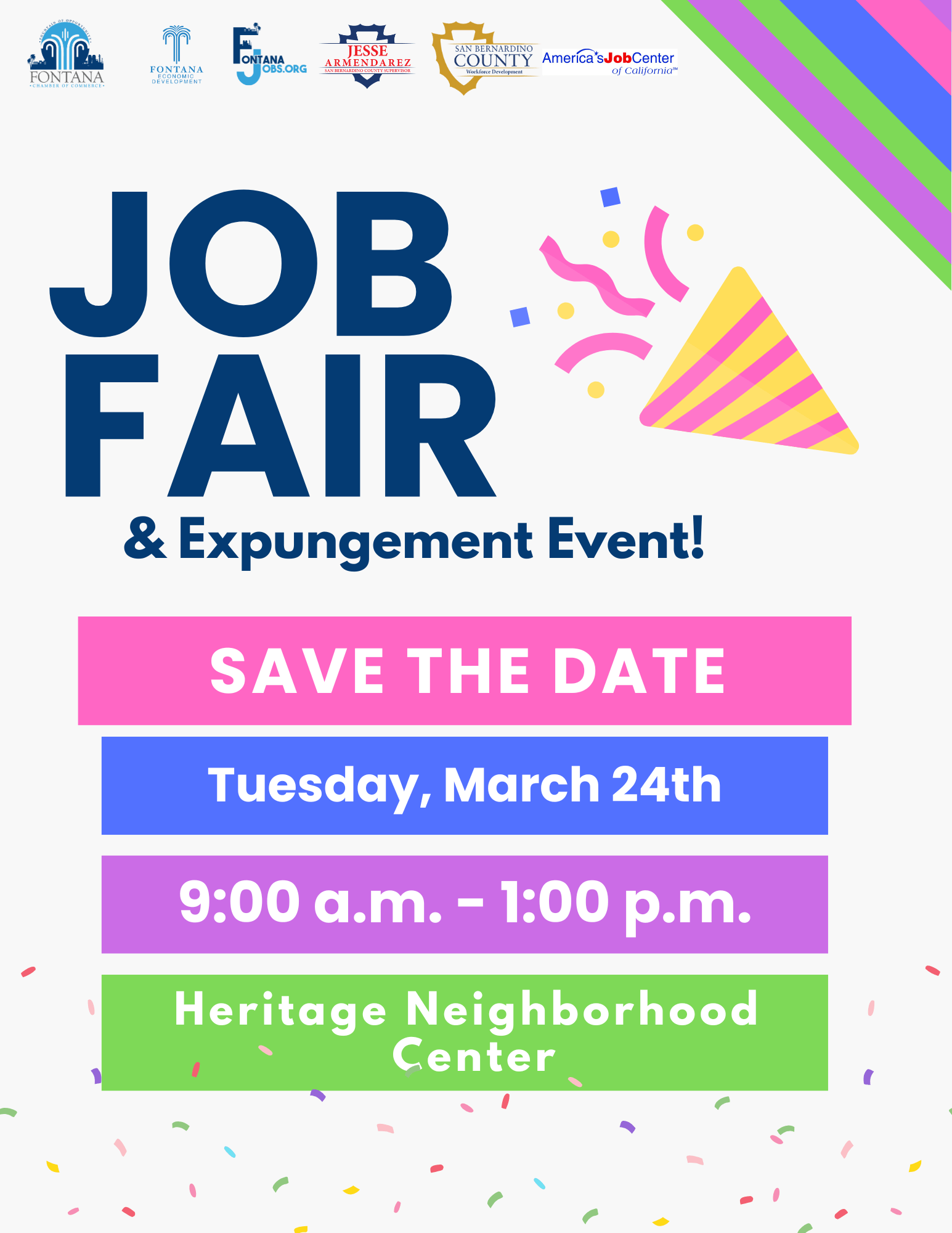 March 2026 Job Fair Save the Date March 2026 Job Fair Save the Date