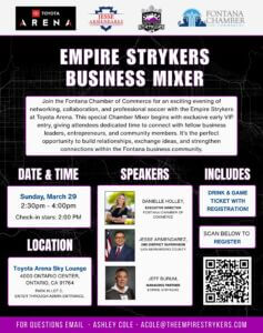 EMPIRE STRYKERS X FONTANA CHAMBER MIXER