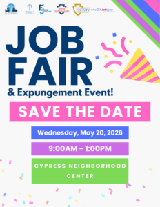 May 2026 Job Fair Save The Date