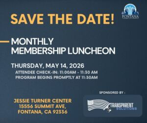 May 2026 Luncheon Save The Date