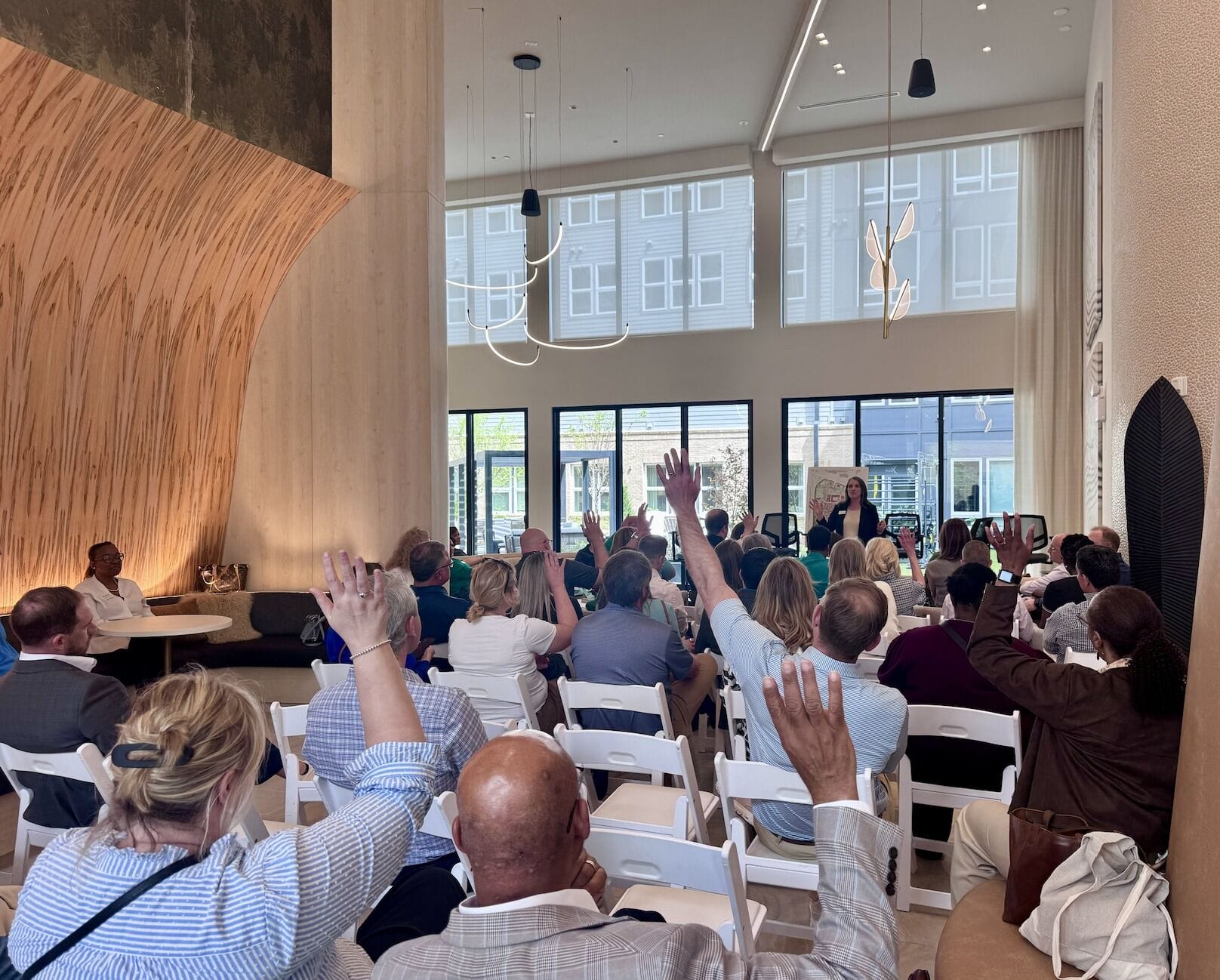 Leadership Raising Hand