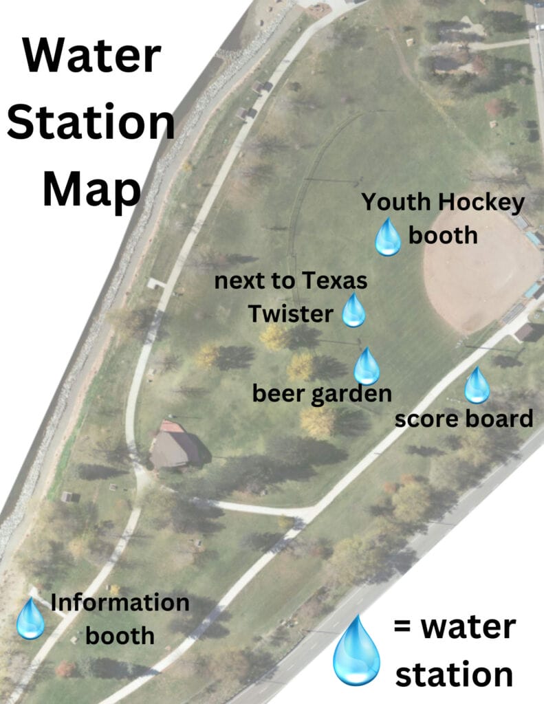 Water Stations Map