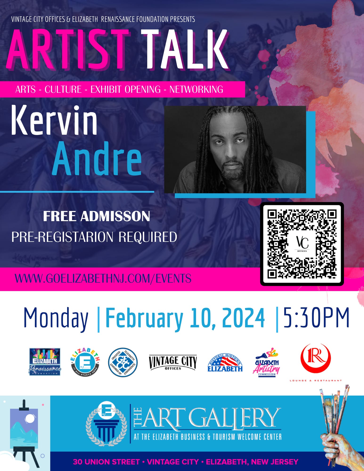 Artist Talk - Kervin Andre- 1st Rebulic Updated