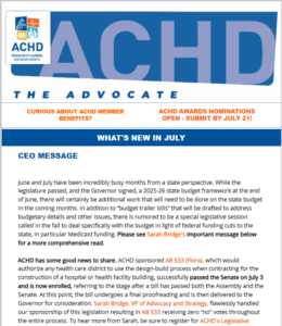 July 2025 Advocate Cover