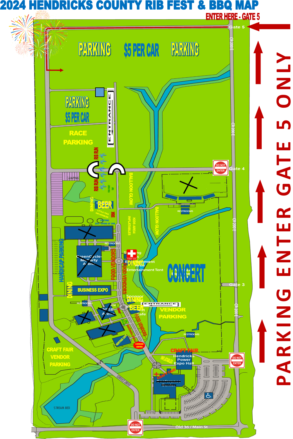 Fairgrounds Rib Fest Map Pic