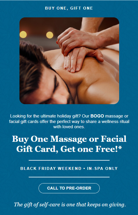 Hand&amp;Stone Black Friday Ad