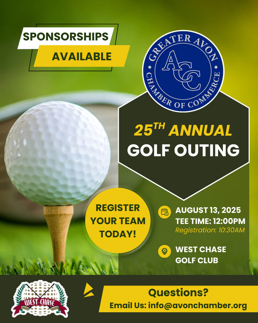 2025 Golf Outing Info