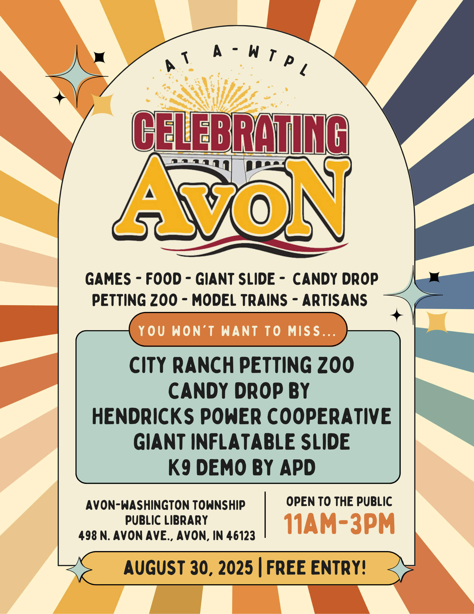 _Celebrating Avon 2025 Poster