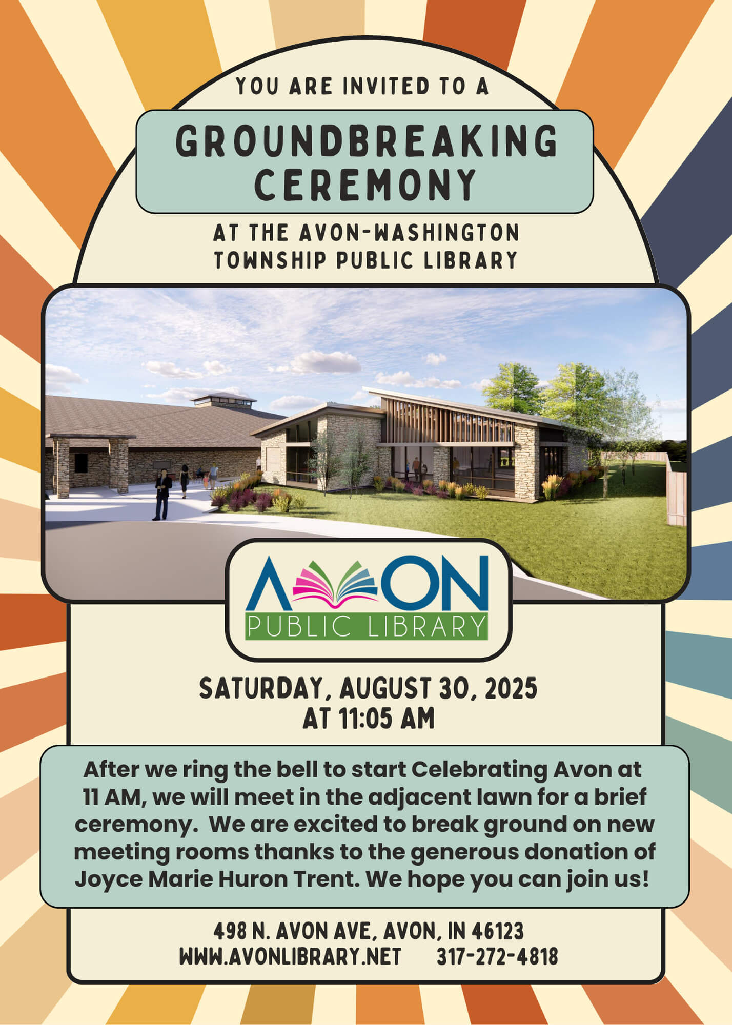 Groundbreaking invitation Groundbreaking invitation