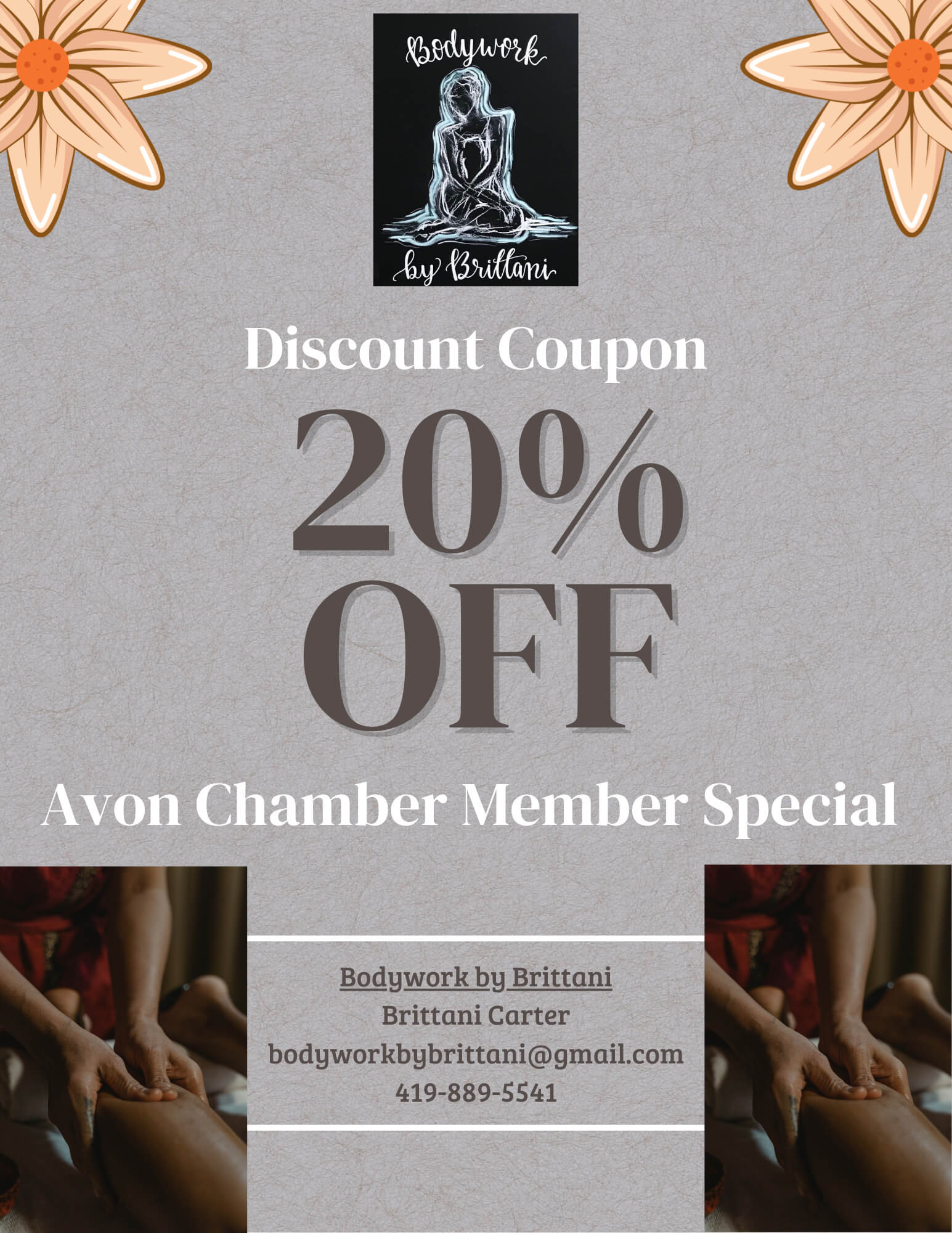 Bodywork by Brittani Coupon image Bodywork by Brittani Coupon image