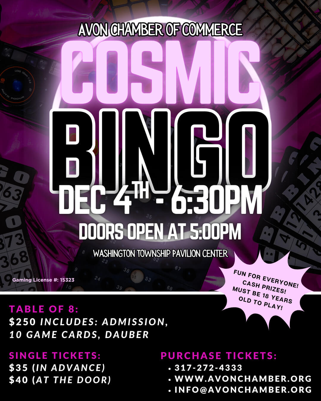 Cosmic Bingo (5) Cosmic Bingo (5)