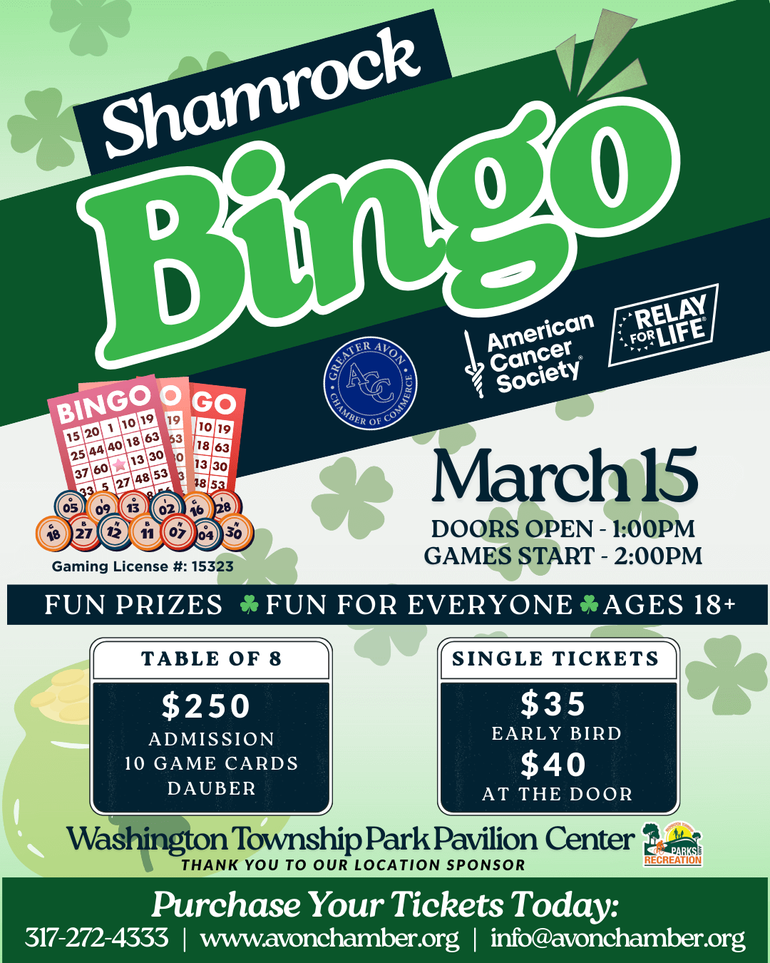 Shamrock Bingo Instagram Post