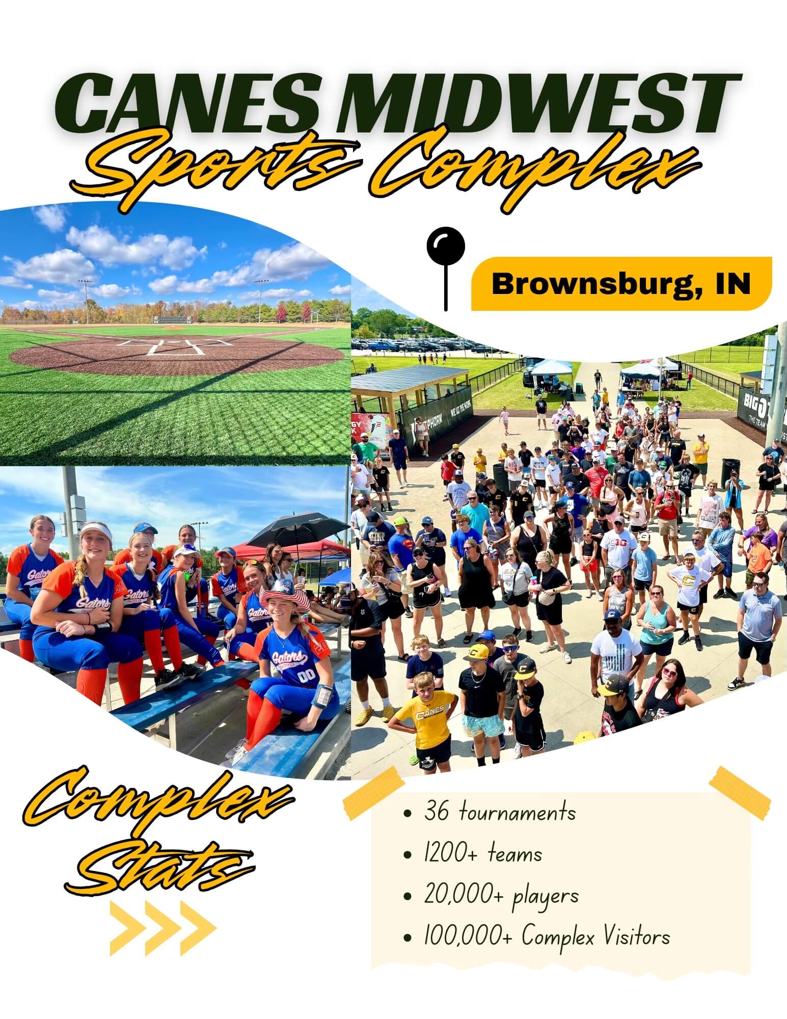 White And Green Modern Golf Outing Flyer - 1 White And Green Modern Golf Outing Flyer - 1