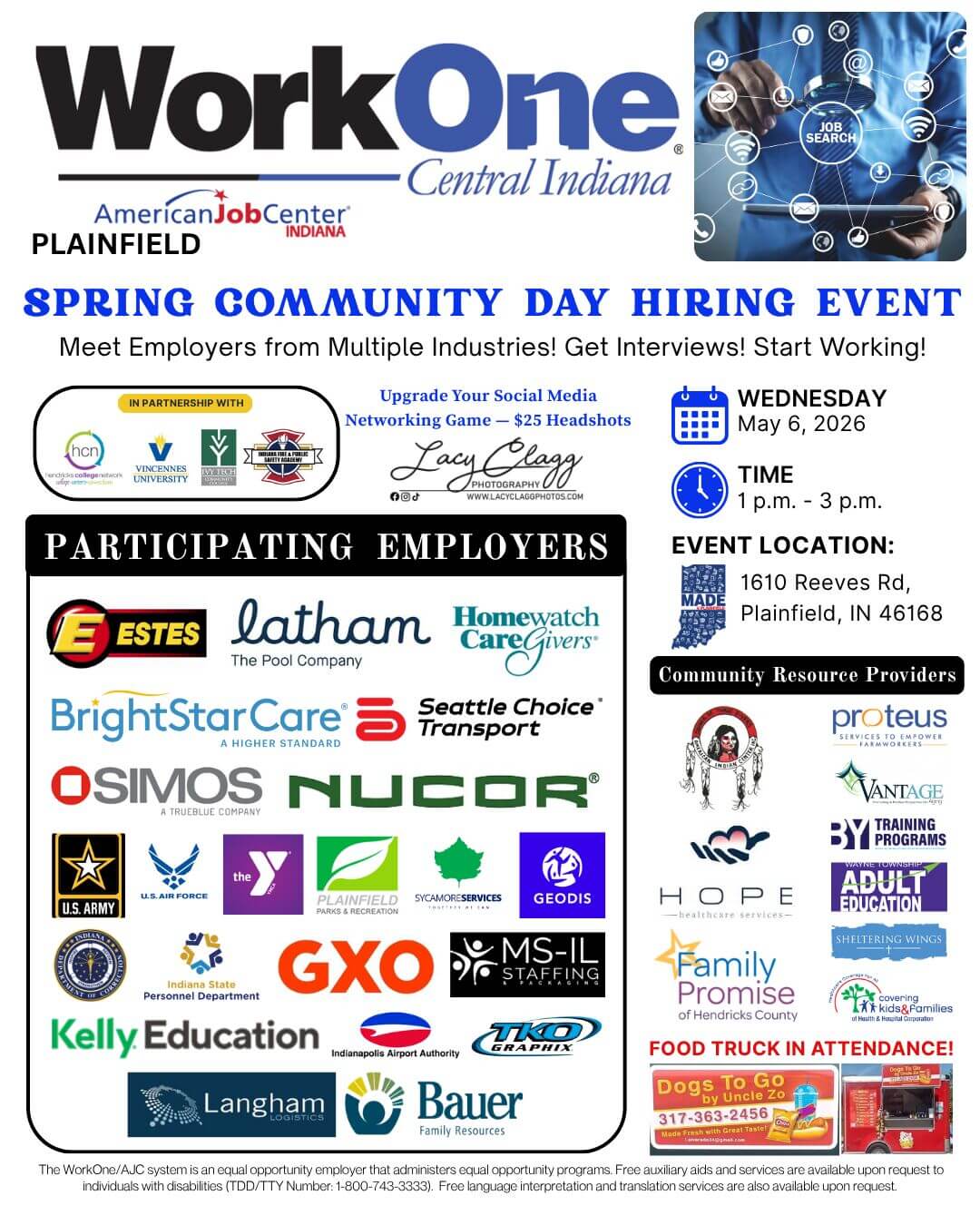 Spring Community Hiring Event FlyerPost (2)