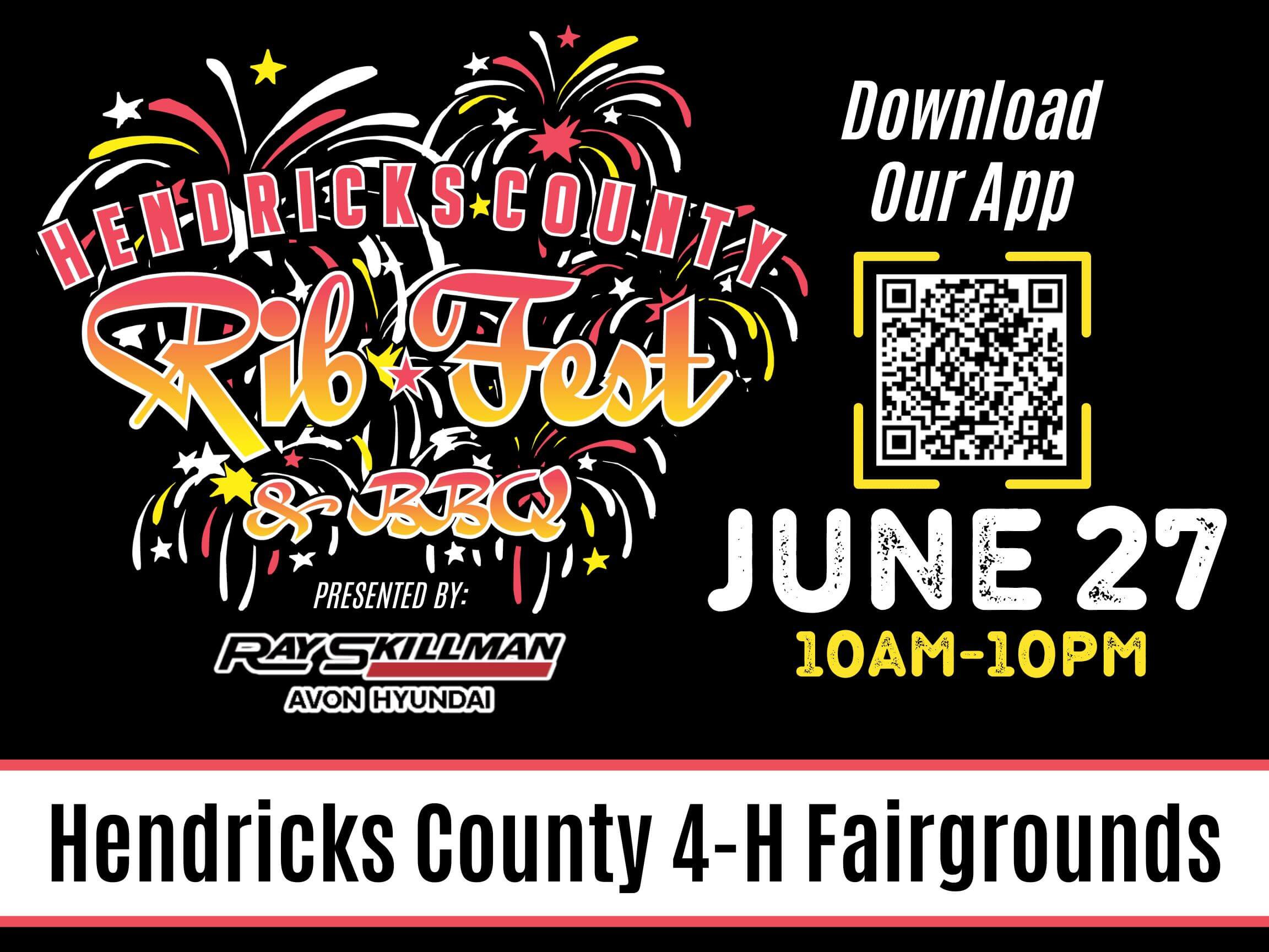 2026 Rib Fest Yard Sign
