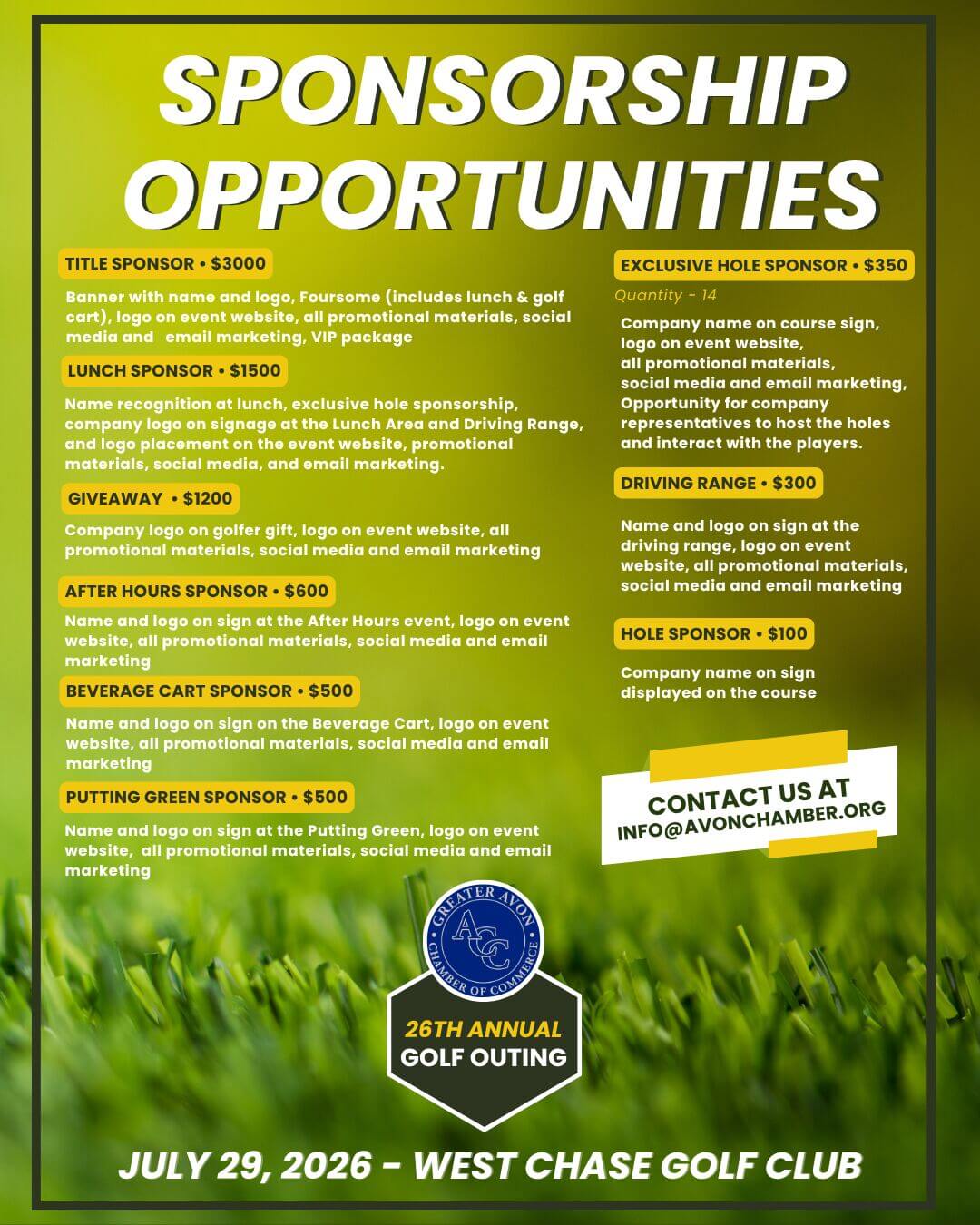 Sponsorship Opportunities (2)