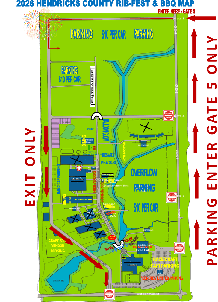2026 Rib Fest Map