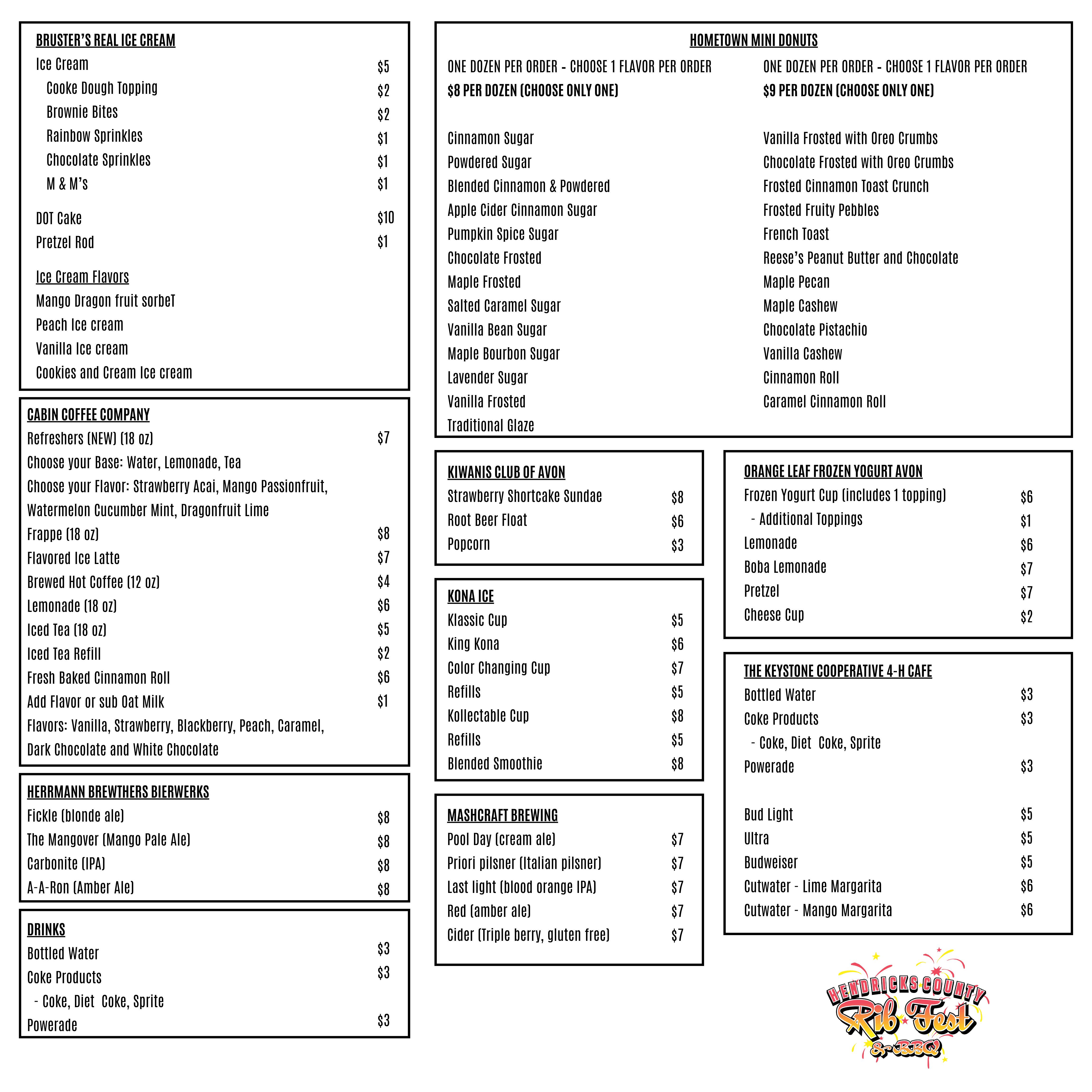 Food Vendor Menu Sign 24 x 18 (1)