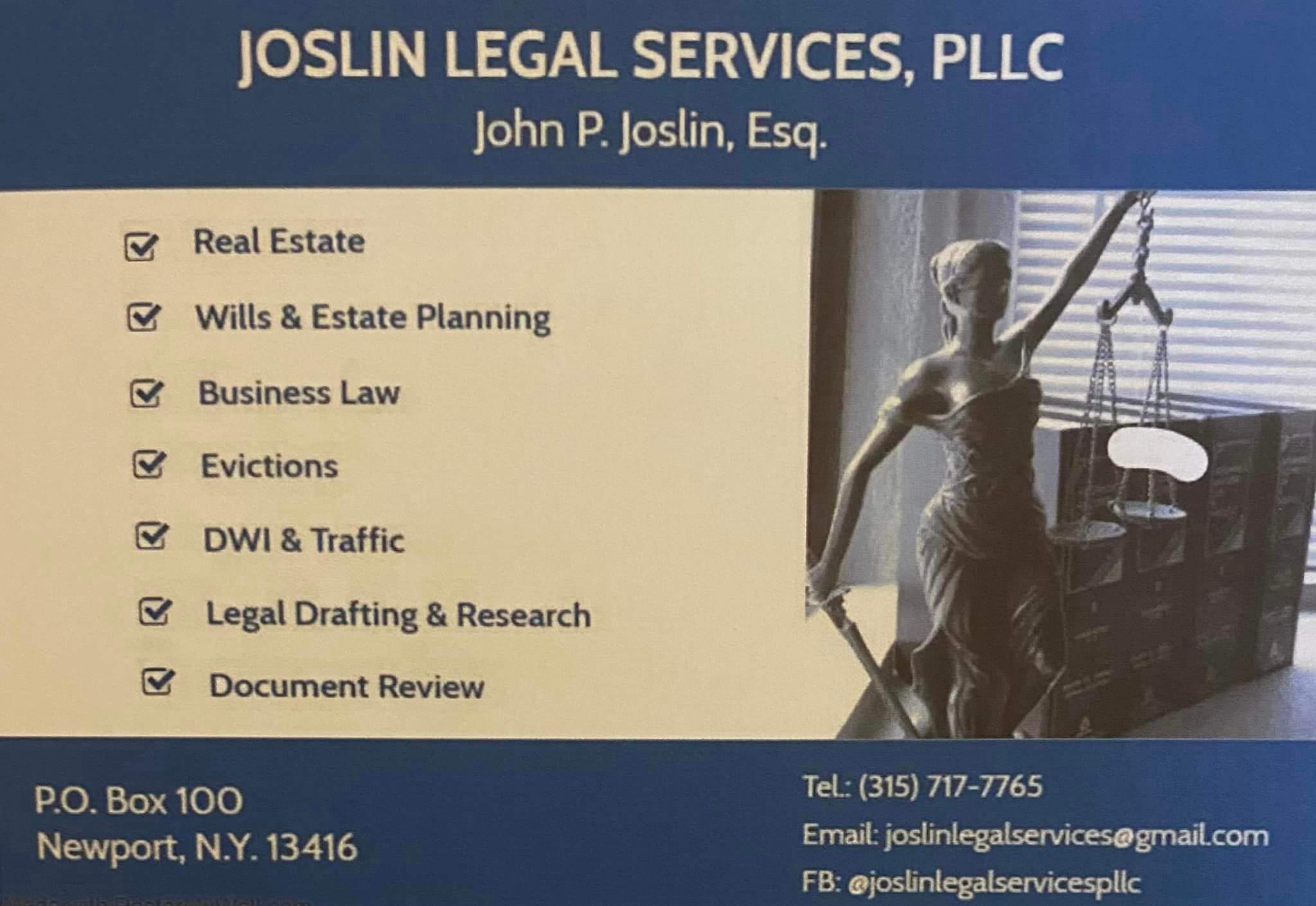 Joslin Legal Services logo