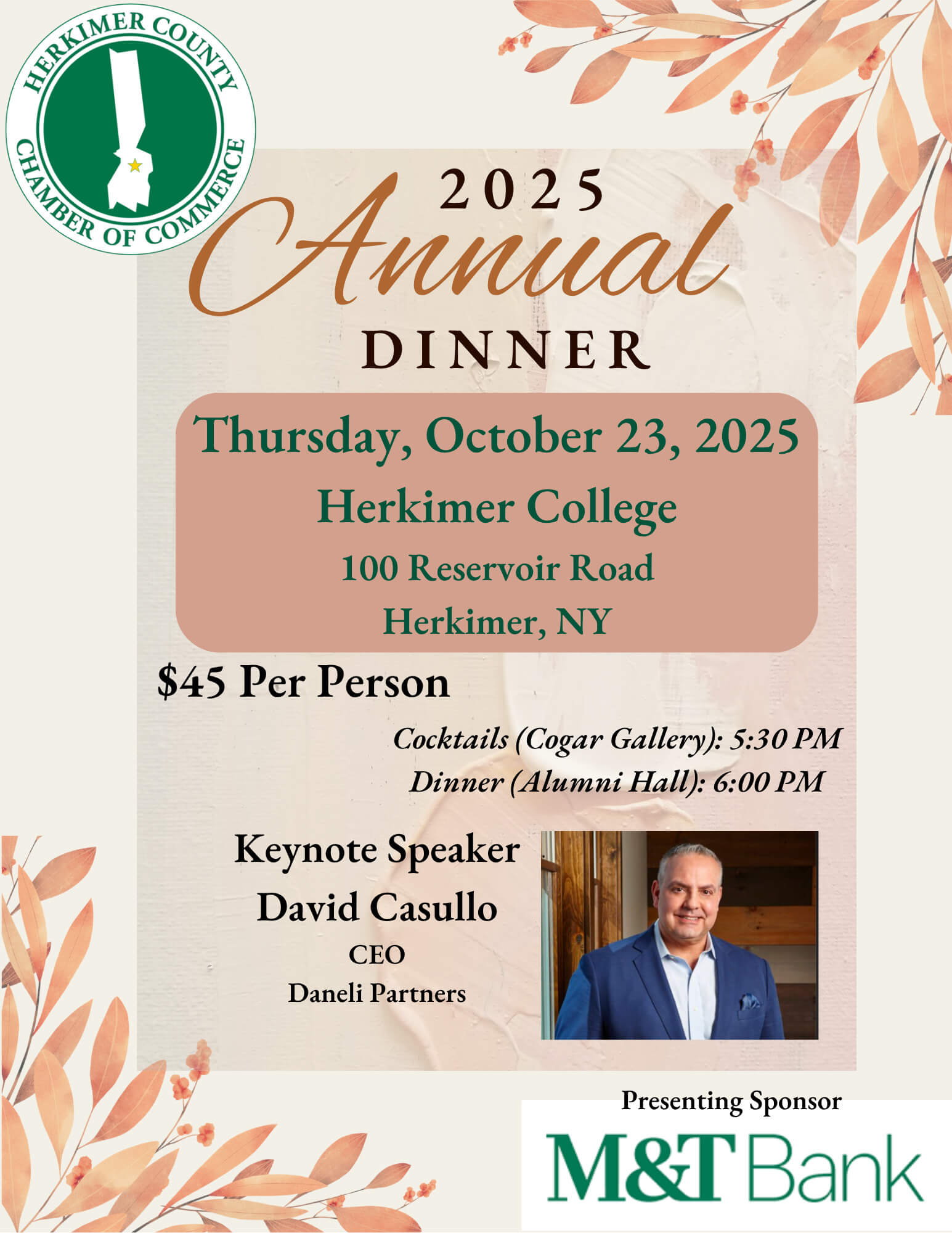 2025 Annual Meeting Flyer