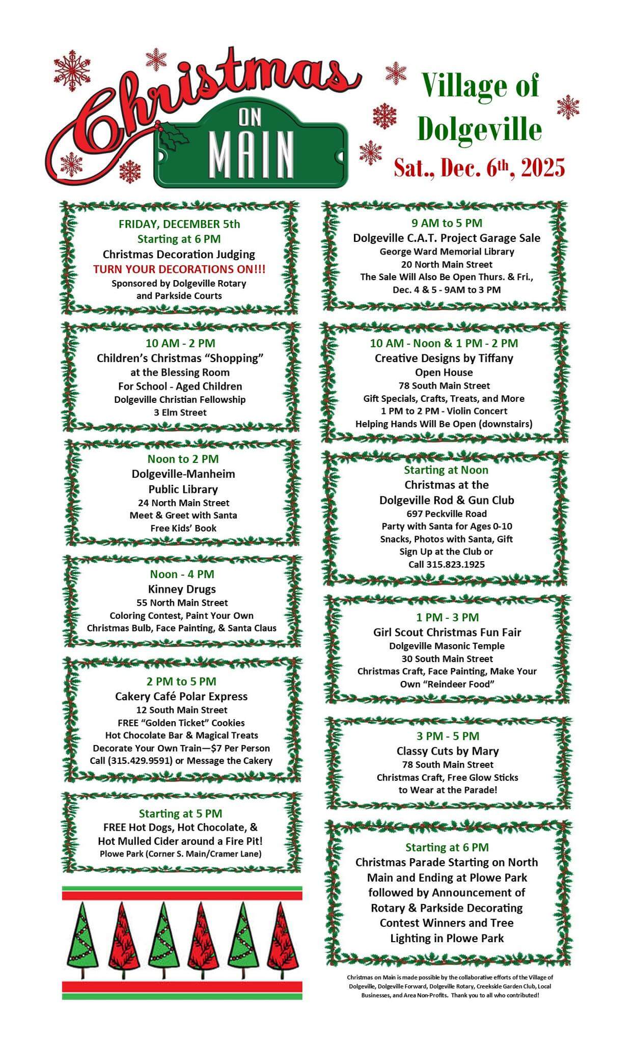 Dolgeville Christmas on Main