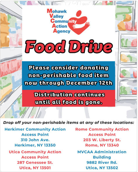 MVCAA FOOD DRIVE