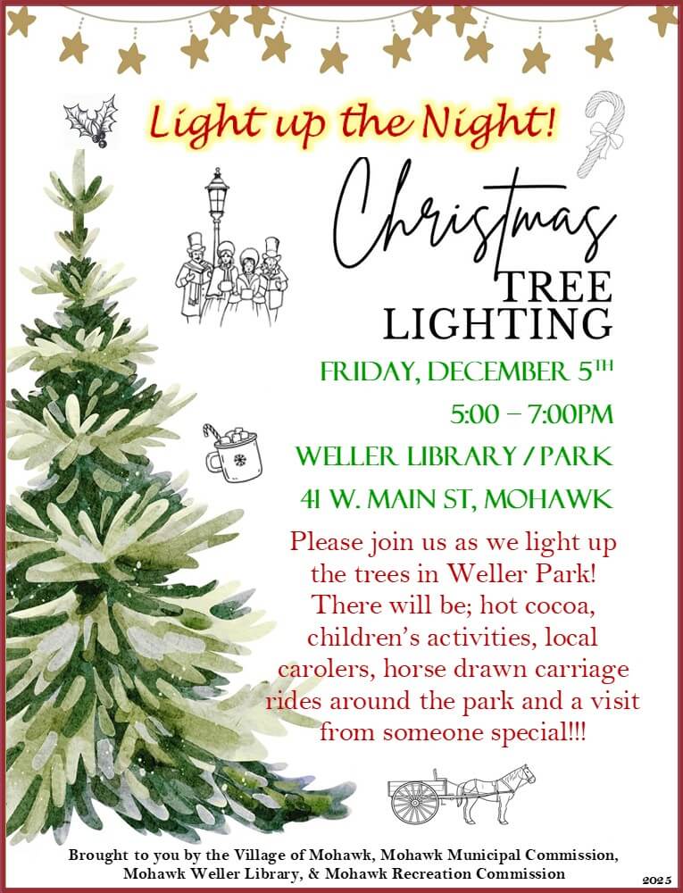 Mohawk Weller Park Christmas Tree Lighting