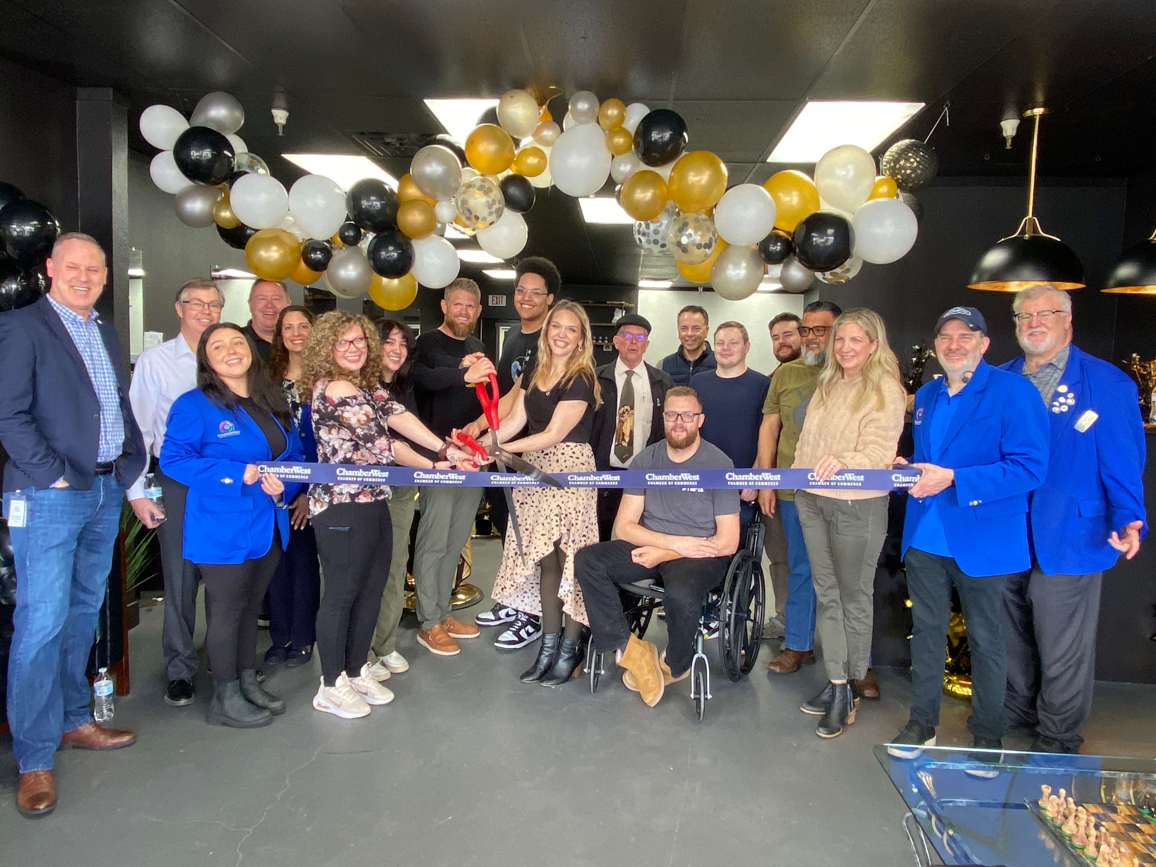 The Fellas Barber Shop Ribbon Cutting WJ- March 21, 2025