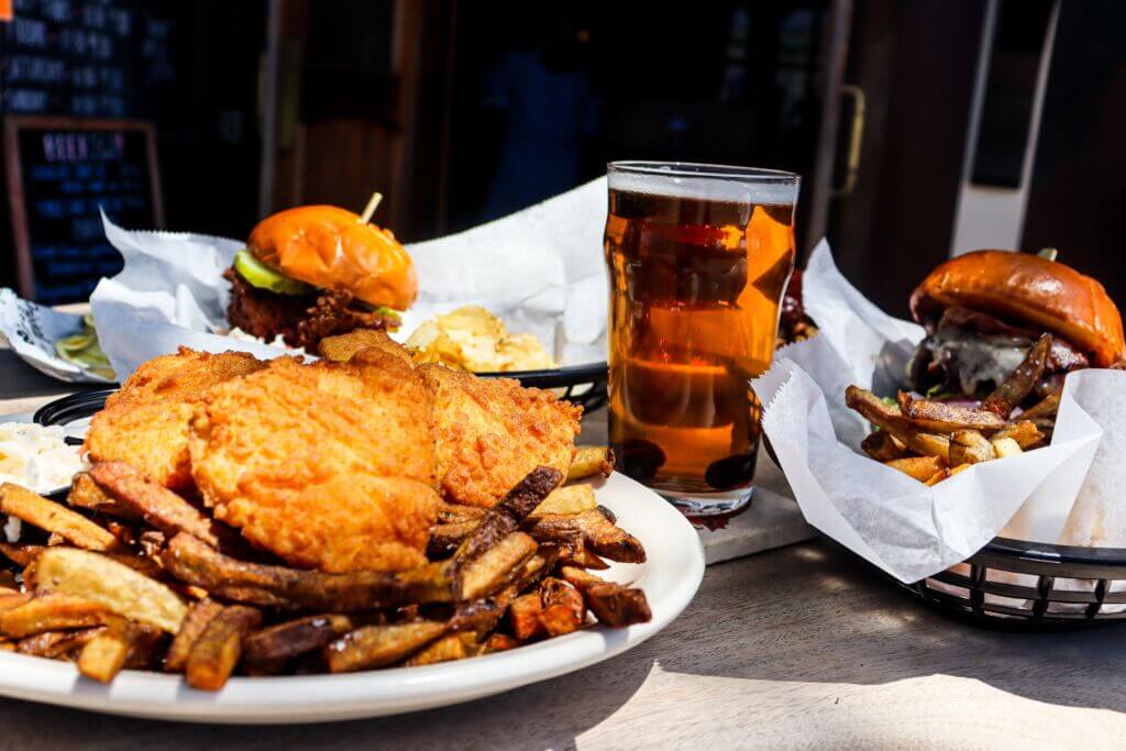 Image: Fish &amp; Chips from Offshore Ale Co., Oaks Bluff, MA