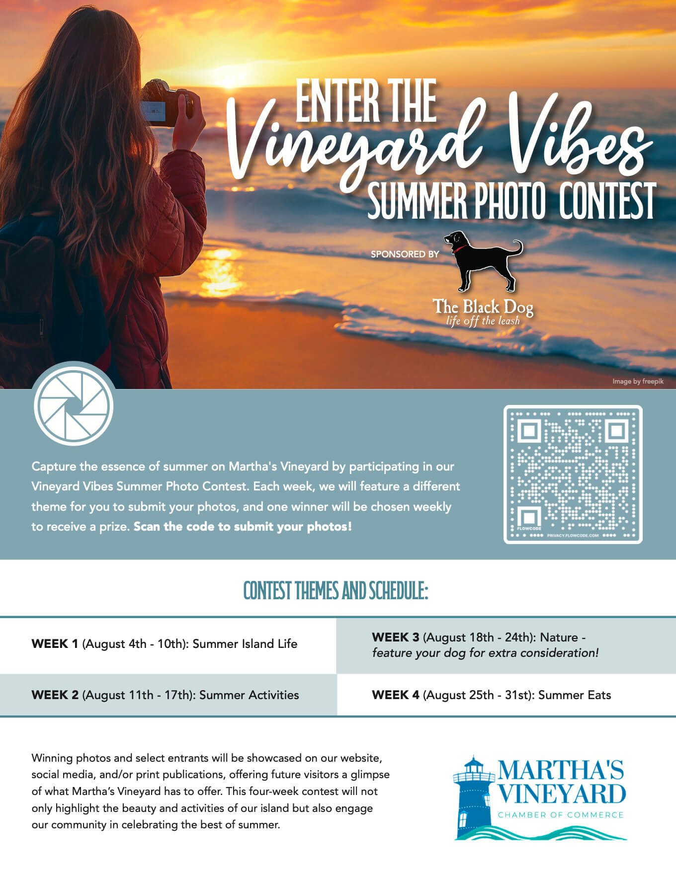 Martha's Vineyard Photo Contest Entry Form