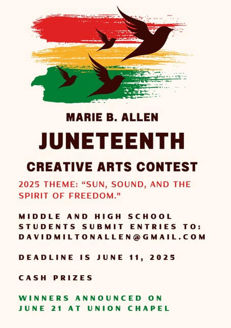 MB Allen Creative Arts Contest April 16 MB Allen Creative Arts Contest April 16