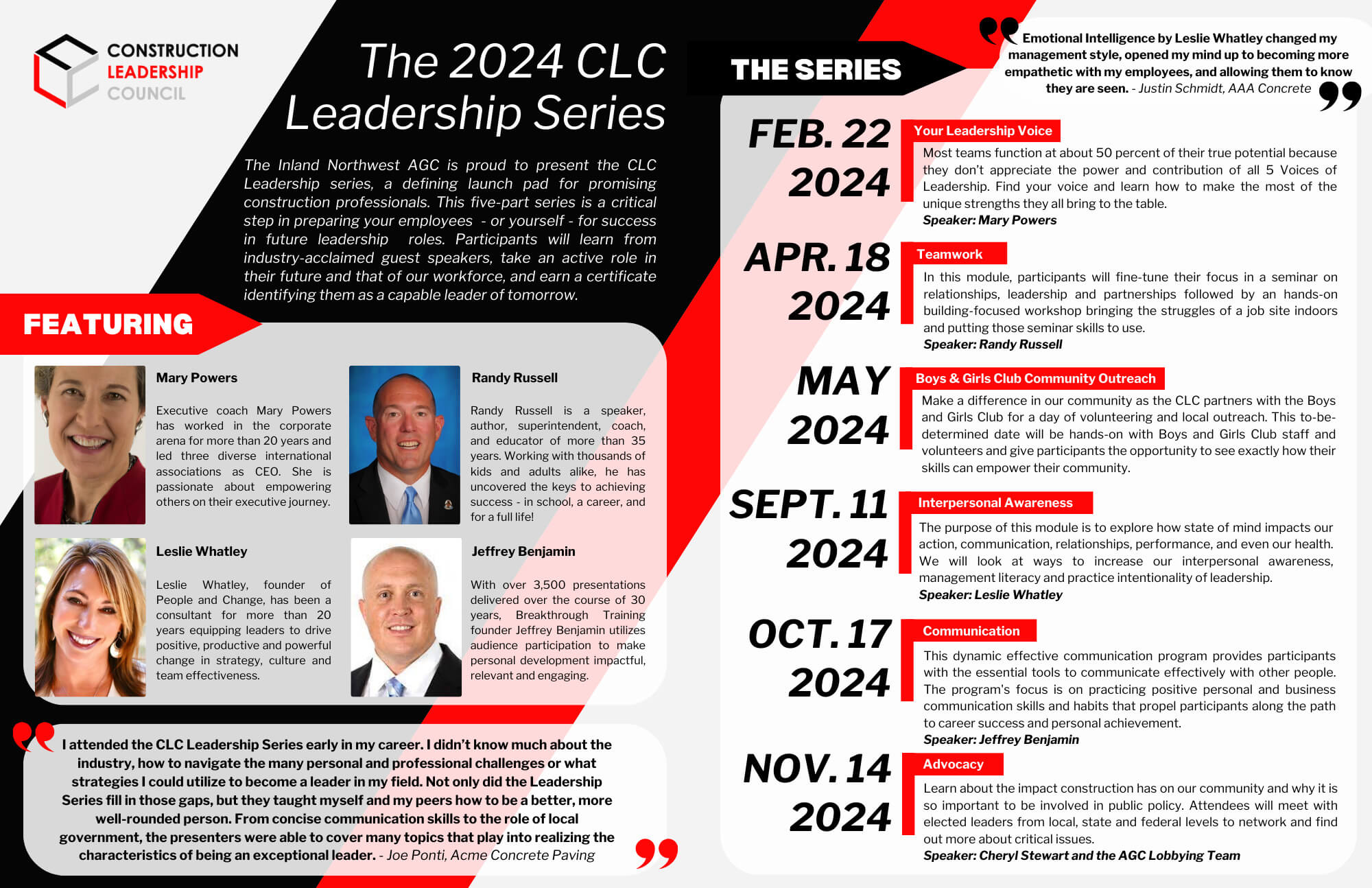 CLC Leadership Brochure 2024 PDF