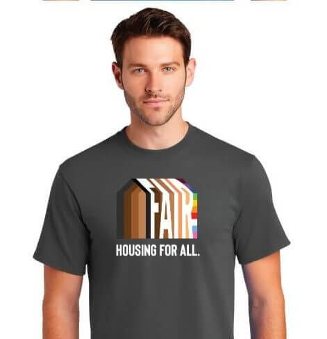 Grey Fair Housing Shirts