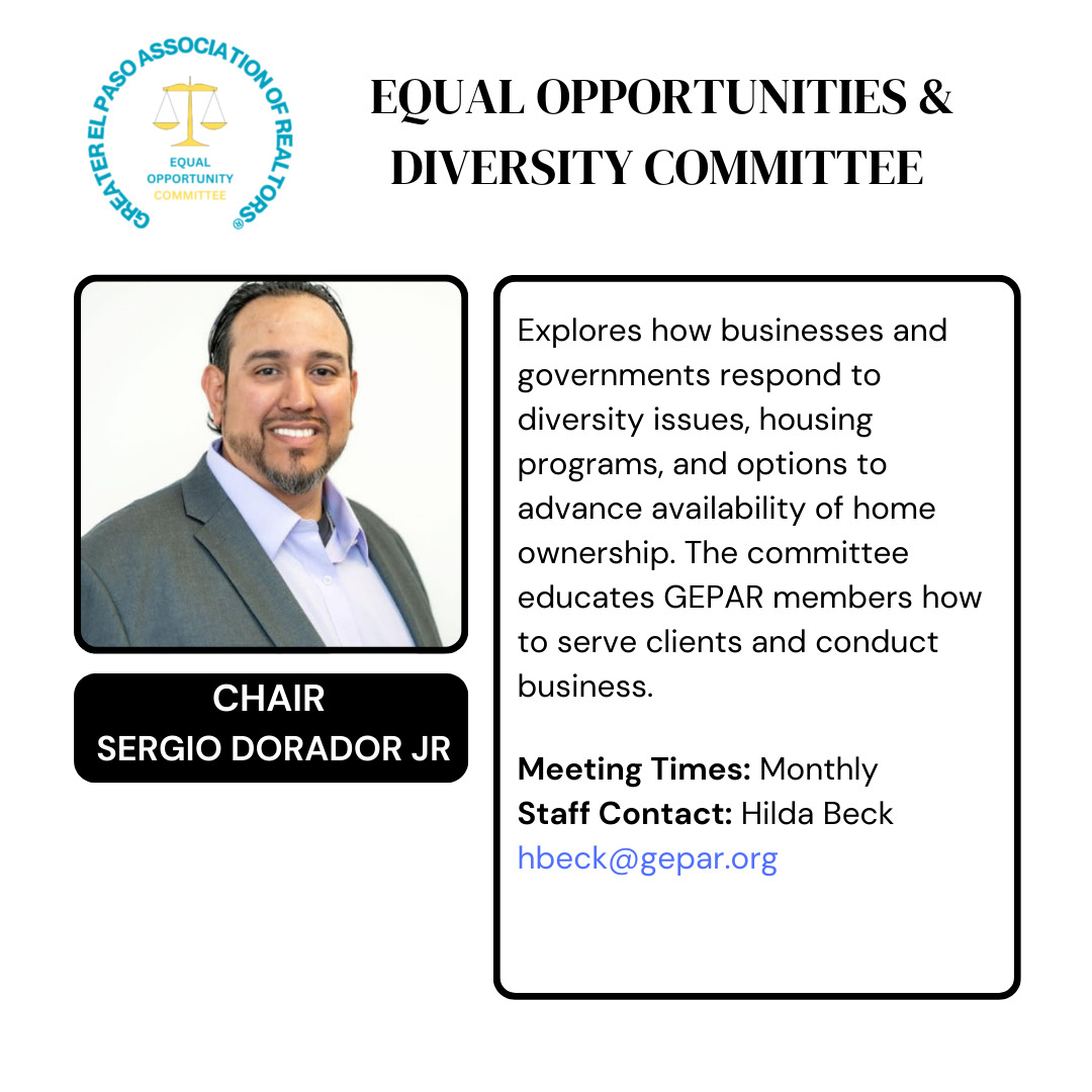 Equal Opportunity Committee Equal Opportunity Committee