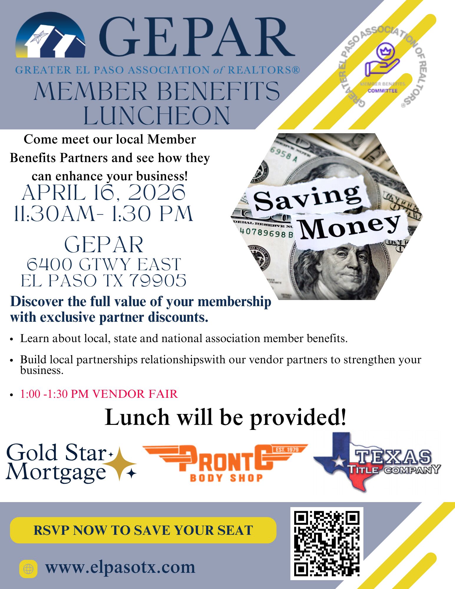 Member Benefits Day 2026 Flyer Member Benefits Day 2026 Flyer