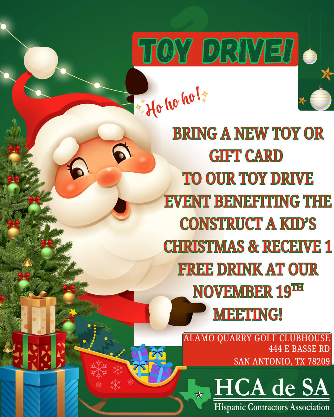 Christmas Toy Drive Instagram Post (Instagram Post (45))