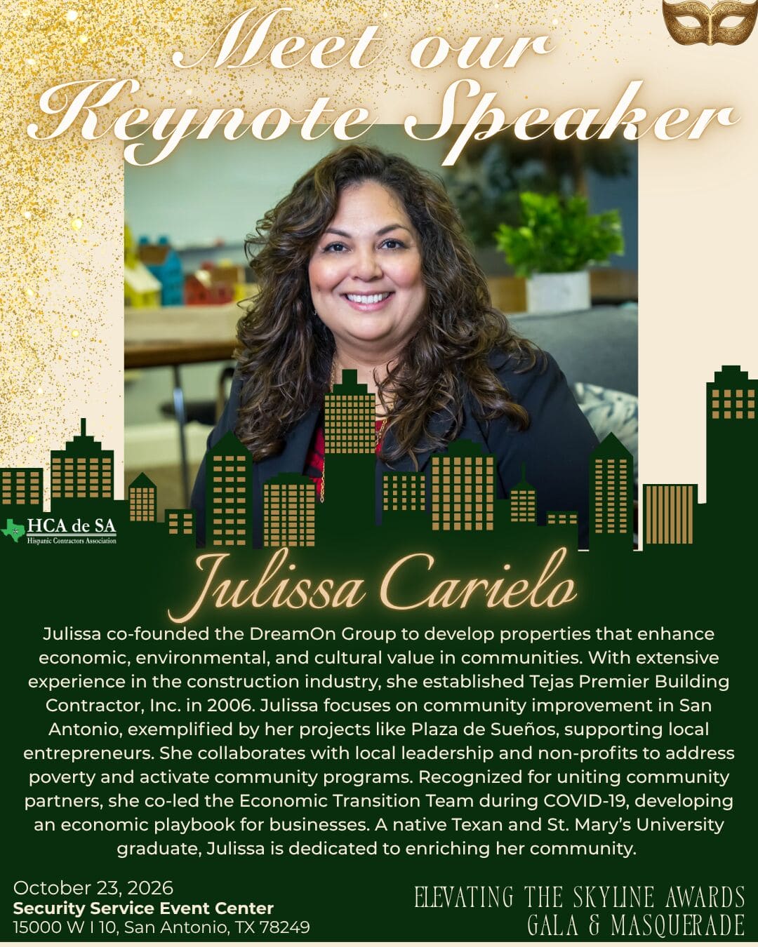 keynotespeaker Masquerade Gala