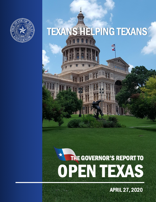 Governor Abbott's Plan to Open Texas
