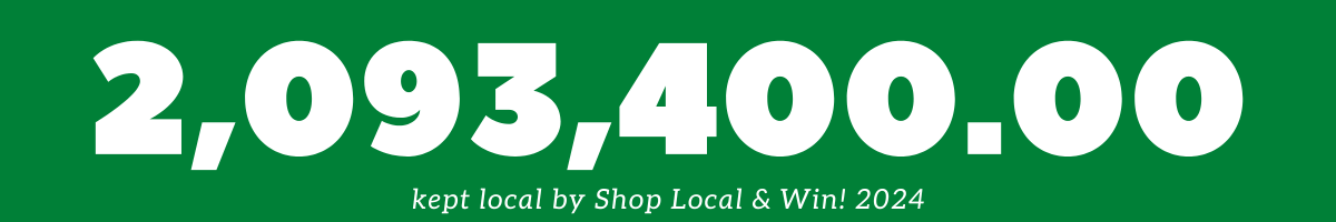 Shop local webpage header