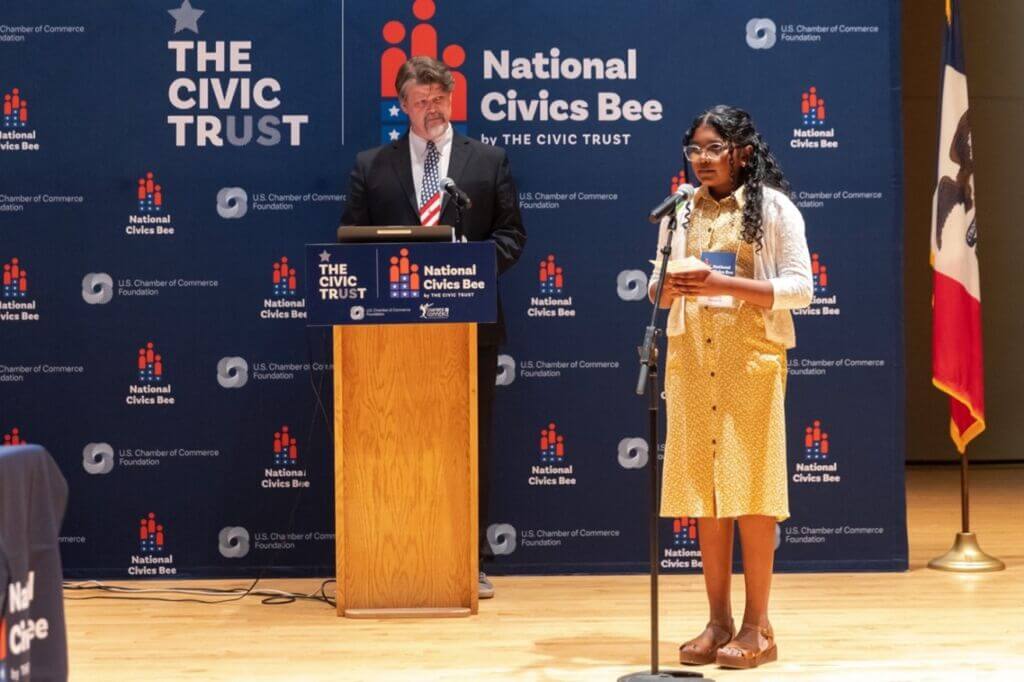 Calling all middle school students! Share your ideas and flex your civics knowledge in the National Civics Bee®.