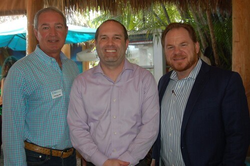 Tom Balling of TCIROOD, Michael Borlaug of Capstone IT Services and Glen Alexander of Strategic Realty Services