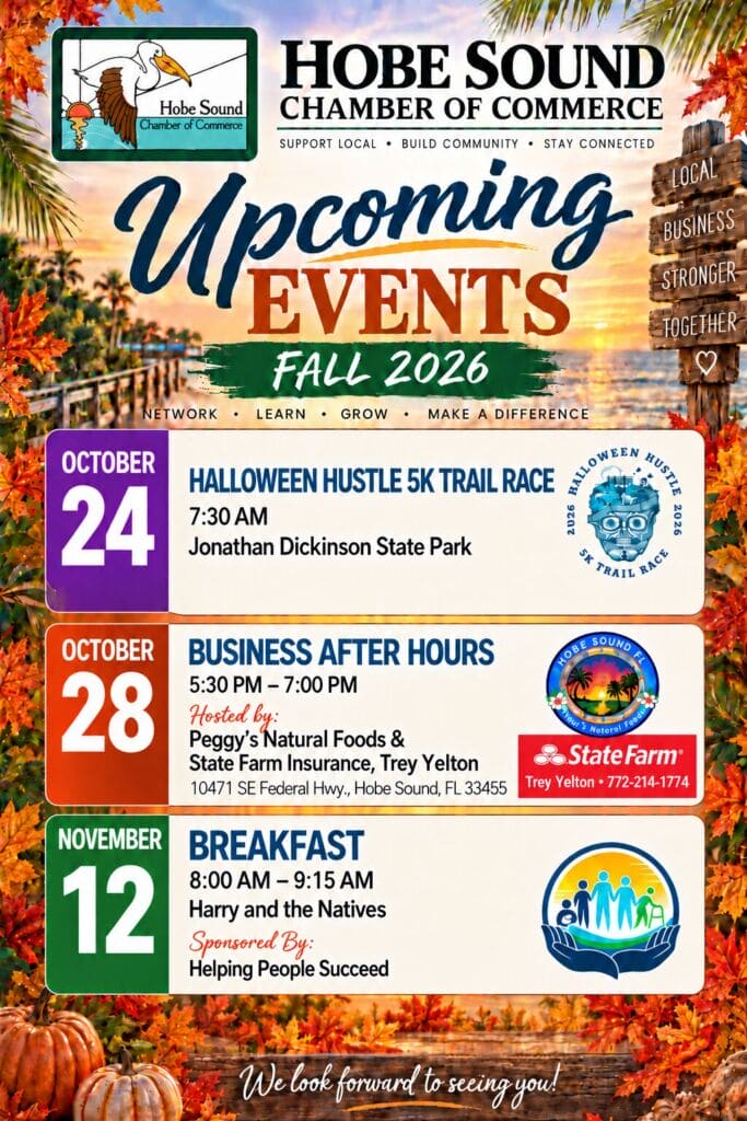 Upcoming Events Flyer